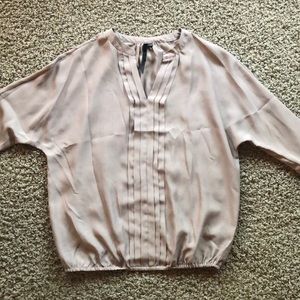 Taupe Nordstrom 3/4 sleeve blouse